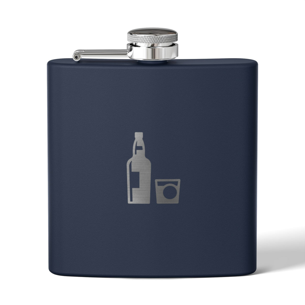 Stainless Steel Flask, 6oz-